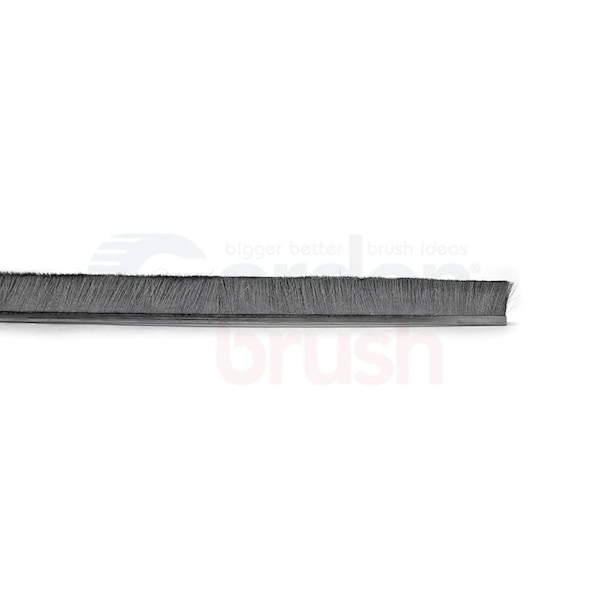 Height 6 No. 4 Channel Strip Brush - .008 SS Bristle D, PK3